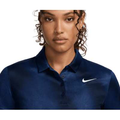 Polo Femme Nike Dri-Fit Victory Print FA24 Mystic Navy