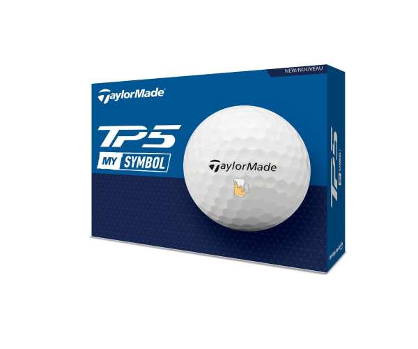 Balles Taylormade TP5 My Symbol Beer