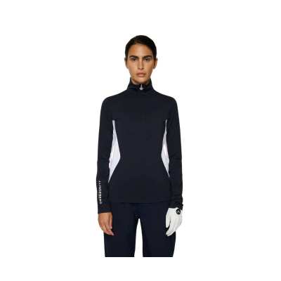Sweat Femme J.Lindeberg Cookies Mid Layer FW24 Navy