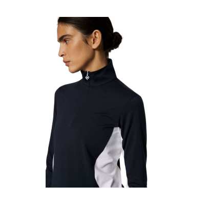 Sweat Femme J.Lindeberg Cookies Mid Layer FW24 Navy