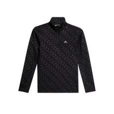 Sweat Femme J.Lindeberg Lauryn Deboss Mid Layer FW24 Black