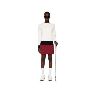 Pull Femme J.Lindeberg Zoe Knitted Sweater FW24 White