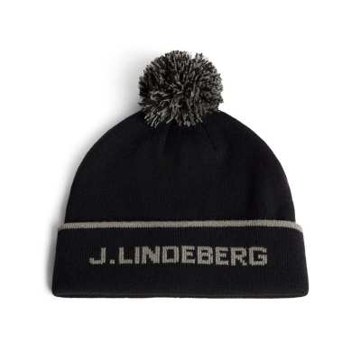 Bonnet J.Lindeberg Stripe Beanie FW24 Black