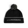 Bonnet J.Lindeberg Stripe Beanie FW24 Black