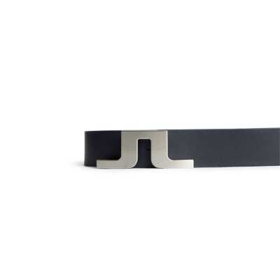 Ceinture J.Lindeberg Bridger Leather Belt FW24 Navy