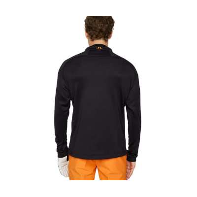Sweat J.Lindeberg Adam Quarter Zip Mid Layer FW24 Black