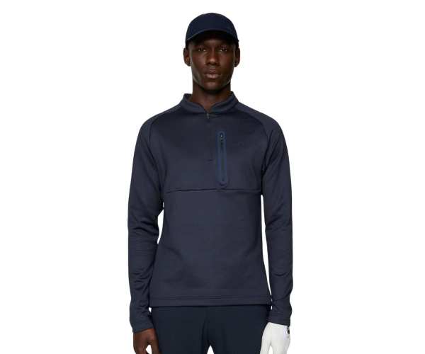 Sweat J.Lindeberg Adam Quarter Zip Mid Layer FW24 Navy