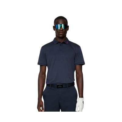 Polo J.Lindeberg KV Regular Fit FW24 Navy Melange