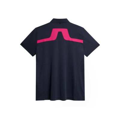 Polo J.Lindeberg KV Regular Fit FW24 Navy Melange