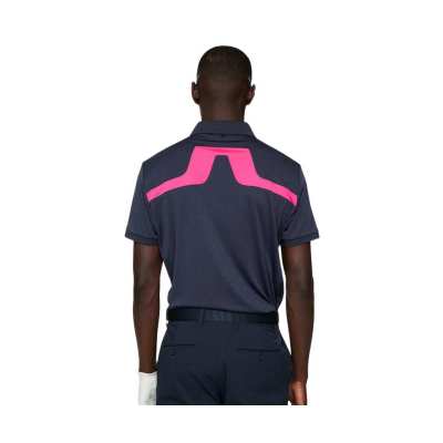 Polo J.Lindeberg KV Regular Fit FW24 Navy Melange