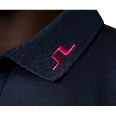 Polo J.Lindeberg KV Regular Fit FW24 Navy Melange