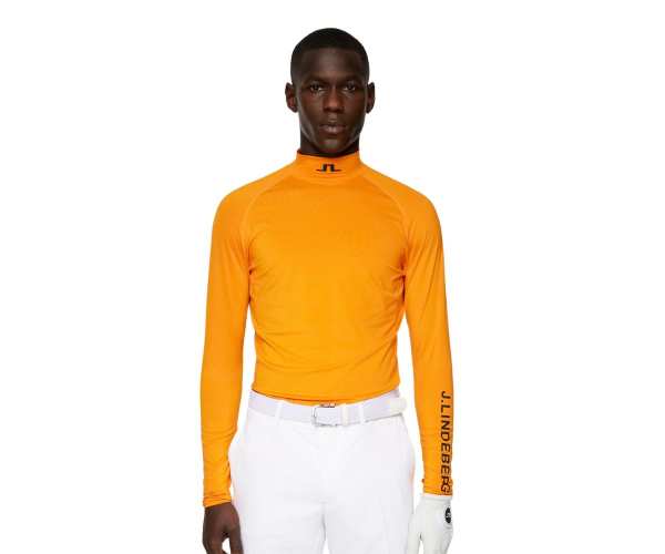 T-Shirt J.Lindeberg Aello Soft Compression FW24 Persimmon Orange