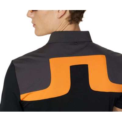 Polo J.Lindeberg Jeff Reg Fit FW24 Asphalt