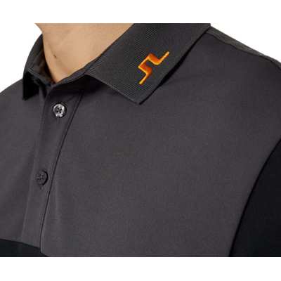 Polo J.Lindeberg Jeff Reg Fit FW24 Asphalt