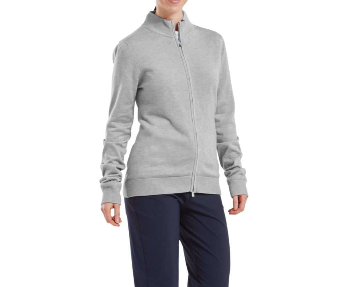 Pull Footjoy Femme Full-Zip Lined - Chaleur & Confort