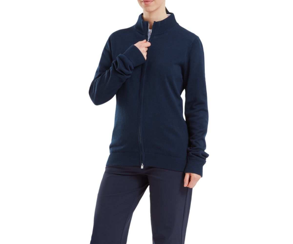 Pull Footjoy Femme Full-Zip Lined - Chaleur & Confort