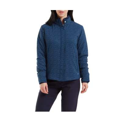 Veste Femme Footjoy Thermoseries FW24 Floral Tonal Navy
