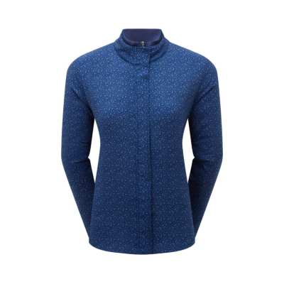 Veste Femme Footjoy Thermoseries FW24 Floral Tonal Navy