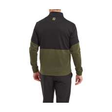 Pull Footjoy Chill-Out Color Block Full Zip FW24 Black Olive
