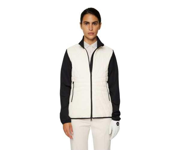 Veste Femme J.Lindeberg Holma Quilt FW24 Whisper White