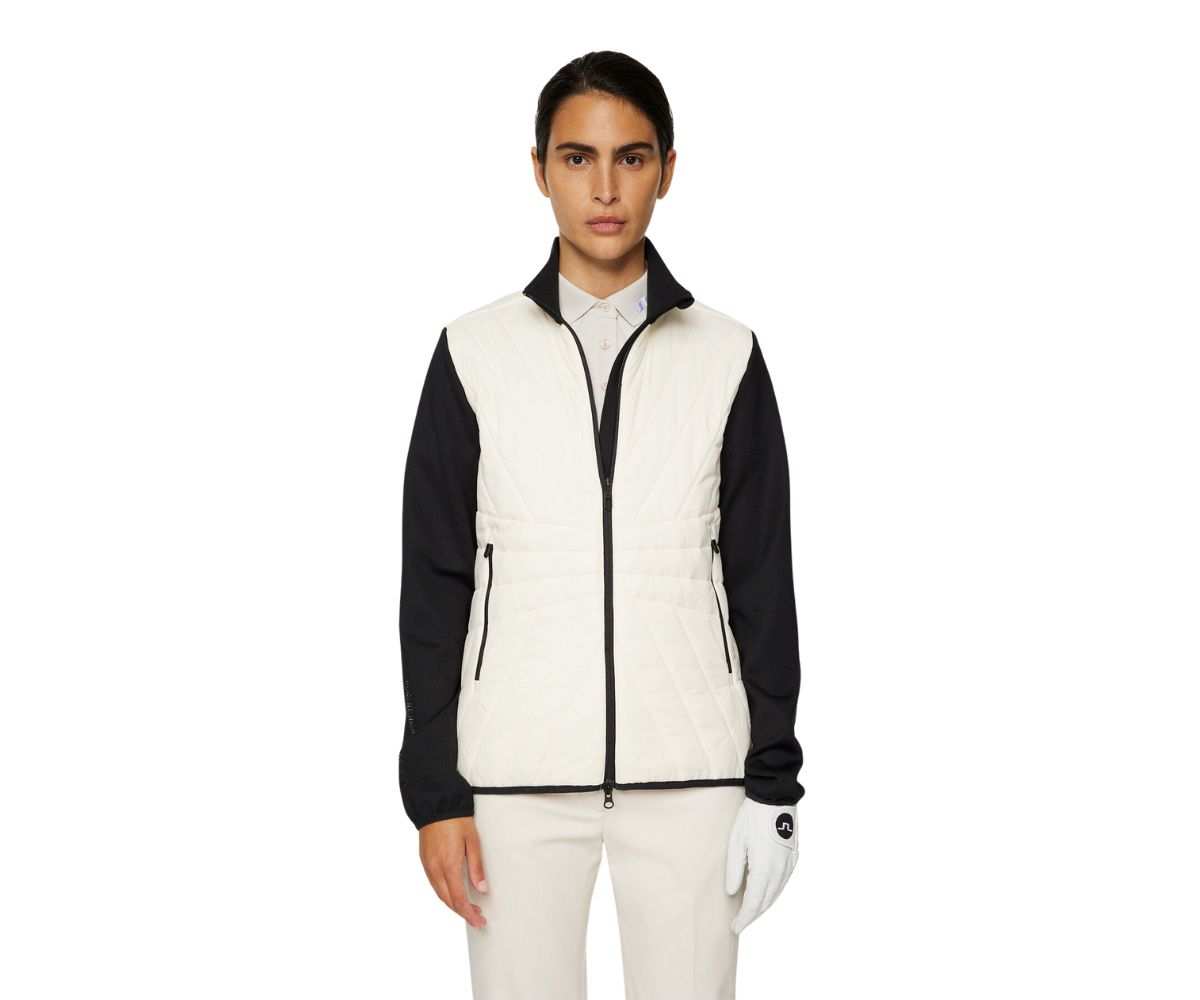 Veste Femme J.Lindeberg Holma Quilt FW24 Whisper White