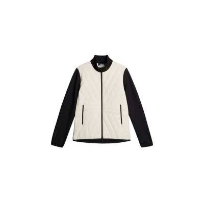 Veste Femme J.Lindeberg Holma Quilt FW24 Whisper White