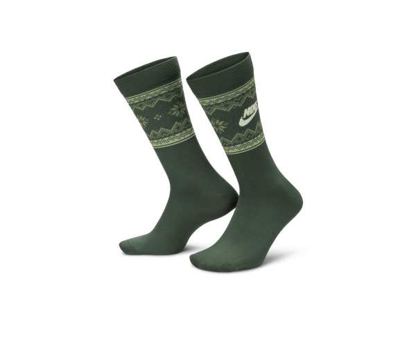 Chaussettes Nike Everyday Essentials Mi-Mollet HO24 Vintage Green