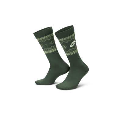 Chaussettes Nike Everyday Essentials Mi-Mollet HO24 Vintage Green