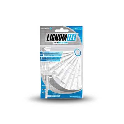 Tees Lignum 72mm x12 Blancs