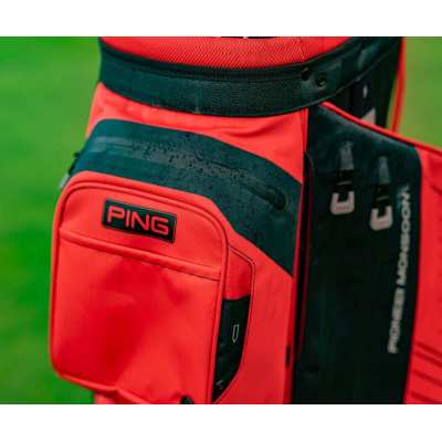 Sac Chariot Ping Pioneer Monsoon Red Black