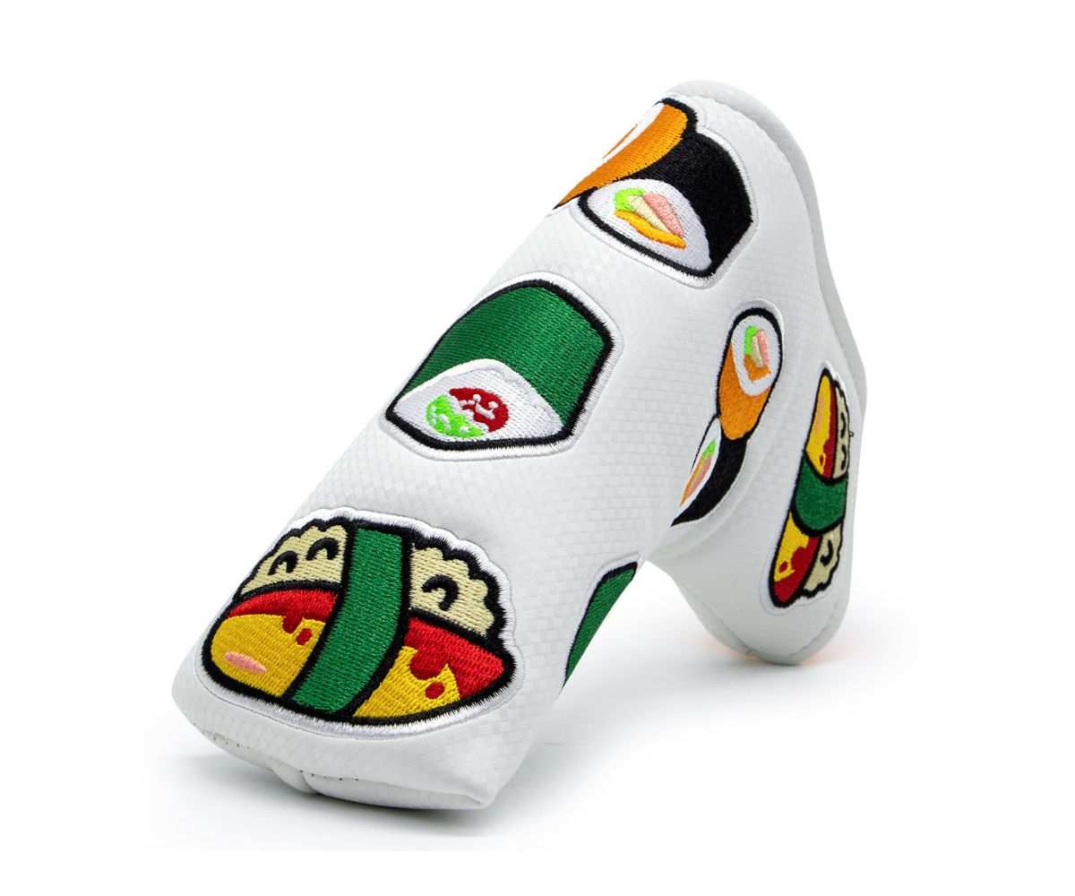 Couvre-Club Barudan Sushis White Putter Lame