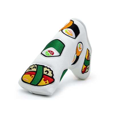 Couvre-Club Barudan Sushis White Putter Lame