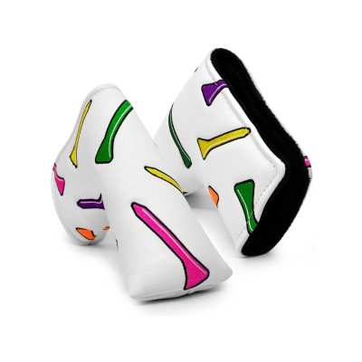 Couvre-Club Barudan Colorful Tees Putter Lame