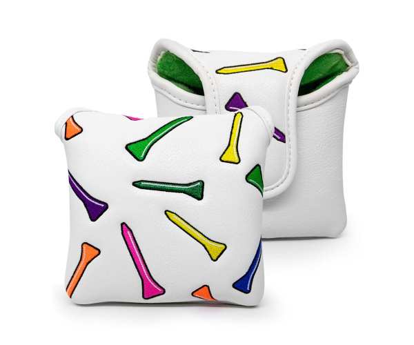 Couvre-Club Barudan Colorful Tees Putter Maillet