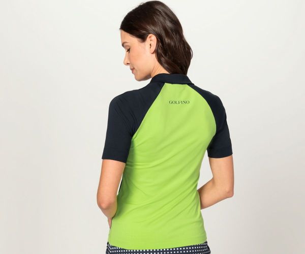 Polo Femme Golfino Esther Henseleit Zip