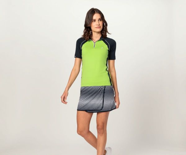 Polo Femme Golfino Esther Henseleit Zip