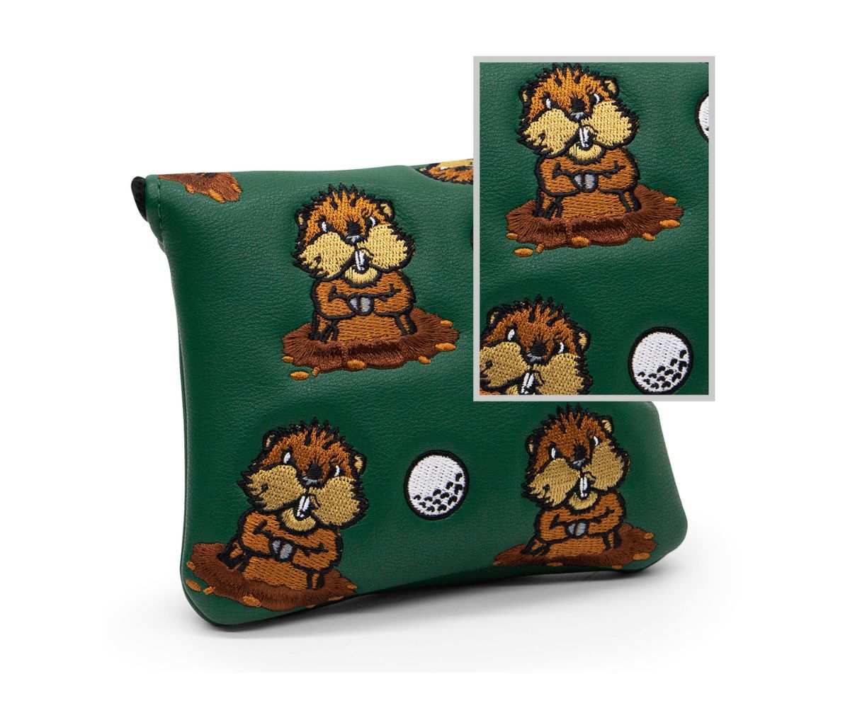 Couvre-Club Barudan Marmot Green Putter Maillet