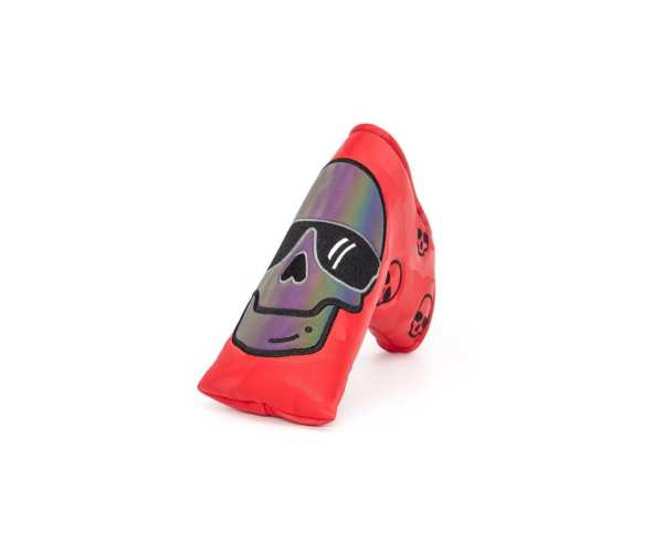 Couvre-Club Barudan Skull Red Putter Lame