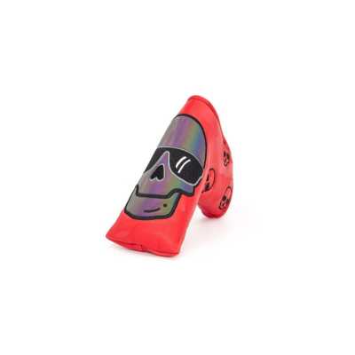Couvre-Club Barudan Skull Red Putter Lame