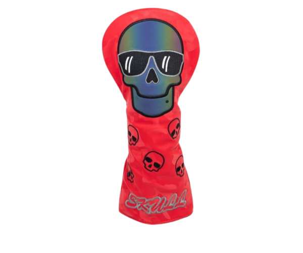 Couvre-Club Barudan Skull Red Driver