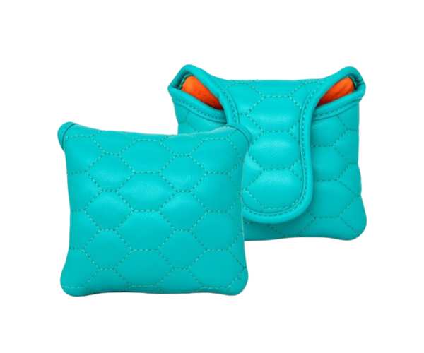 Couvre-Club Barudan Leather Turquoise Putter Maillet