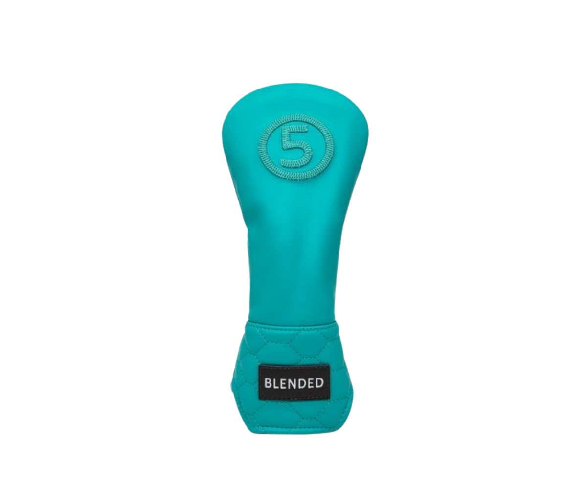 Couvre-Club Barudan Leather Turquoise Bois 5