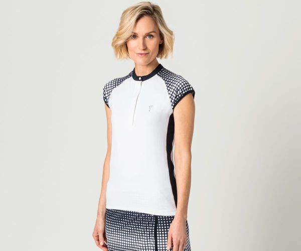Polo Femme Golfino Drive Cap Sleeve