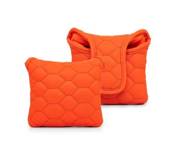 Couvre-Club Barudan Leather Orange Putter Maillet