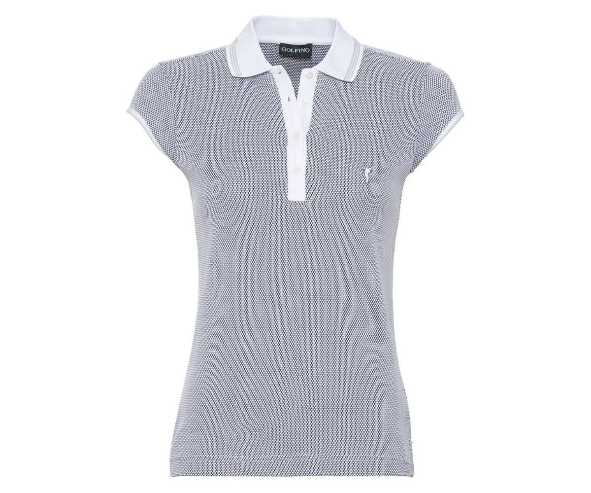 Polo Femme Golfino The Mercedes Cap Sleeves