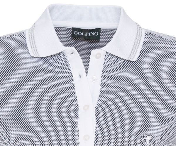 Polo Femme Golfino The Mercedes Cap Sleeves