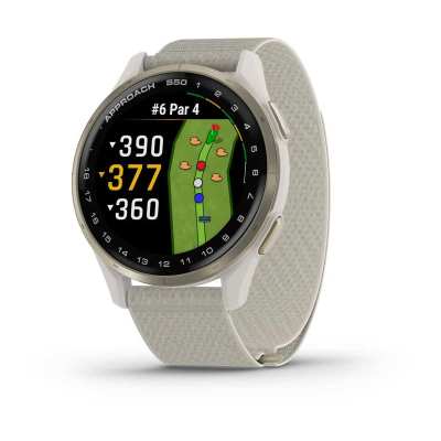 Montre GPS Garmin Approach S50 Gold Ivory