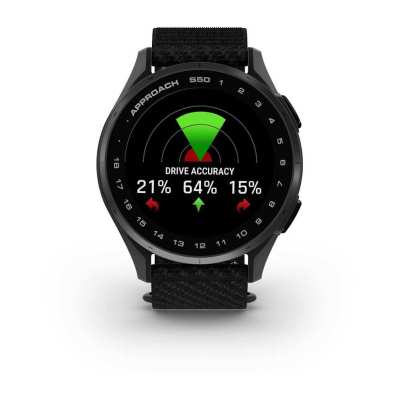 Montre GPS Garmin Approach S50 Black Grey