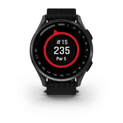 Montre GPS Garmin Approach S50 Black Grey