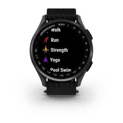 Montre GPS Garmin Approach S50 Black Grey